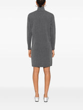 Fabiana Filippi Short Wool and Silk-Blend Dress Grey grey