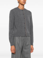 Fabiana Filippi Grey Wool-Blend Silk cardigan Grey