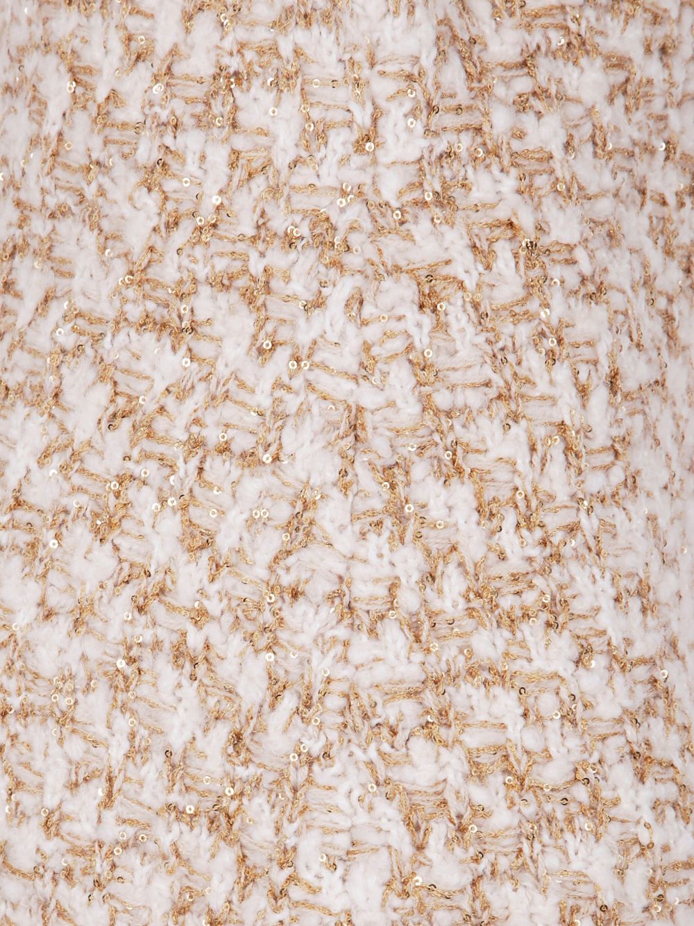 Fabiana Filippi Silk-Blend Midi Skirt Beige Beige