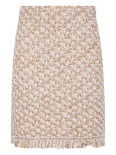 Fabiana Filippi Silk-Blend Midi Skirt Beige Beige