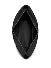 Tory Burch Ella Nylon Shopper Bag with Circular Logo in Black