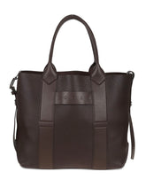 Hogan Pre Leather Panelled Medium Tote Bag Brown