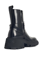 Jimmy Choo Conny Flat Ankle Boots Black