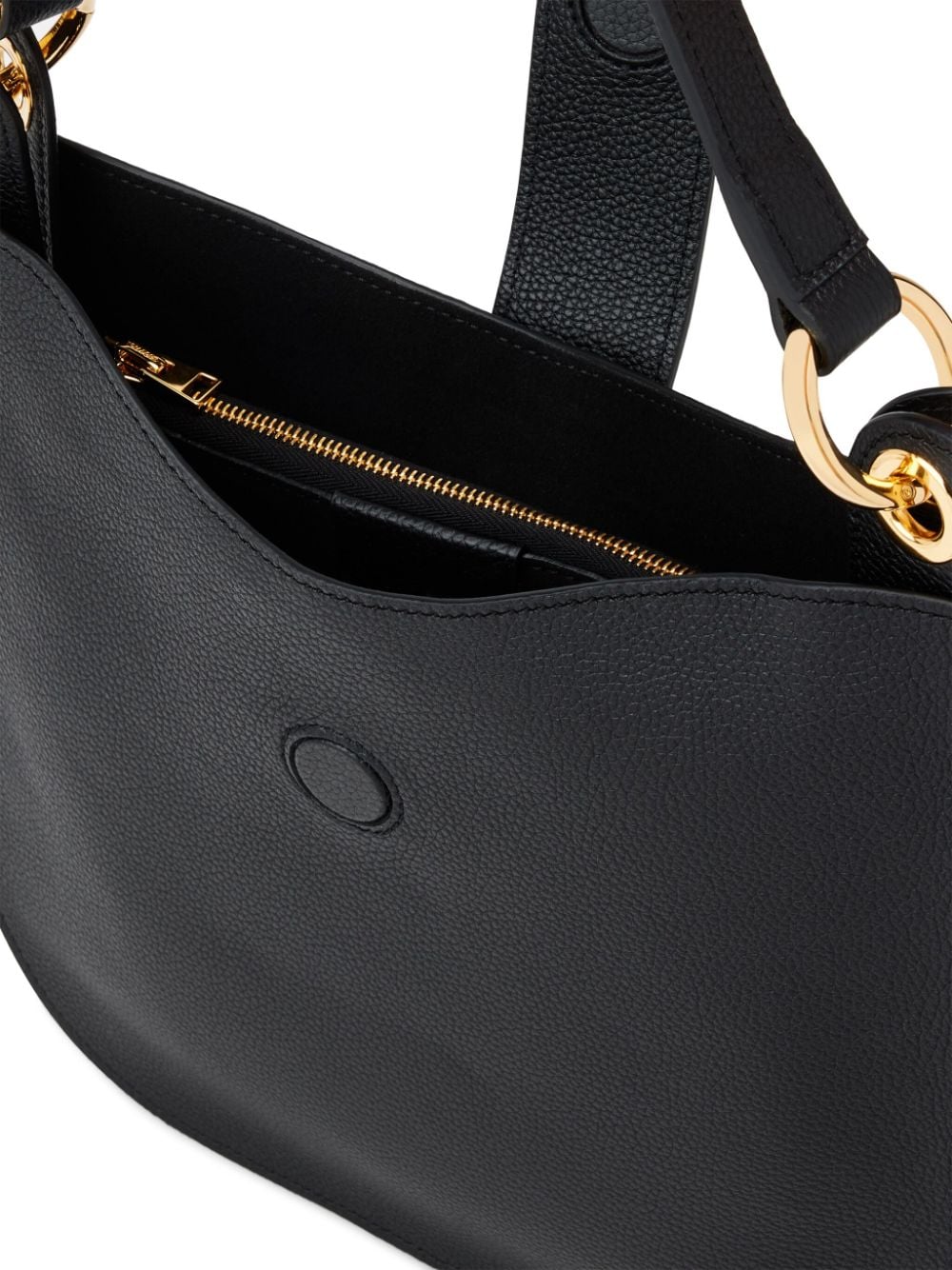 Tom Ford Small Tara leather tote bag black