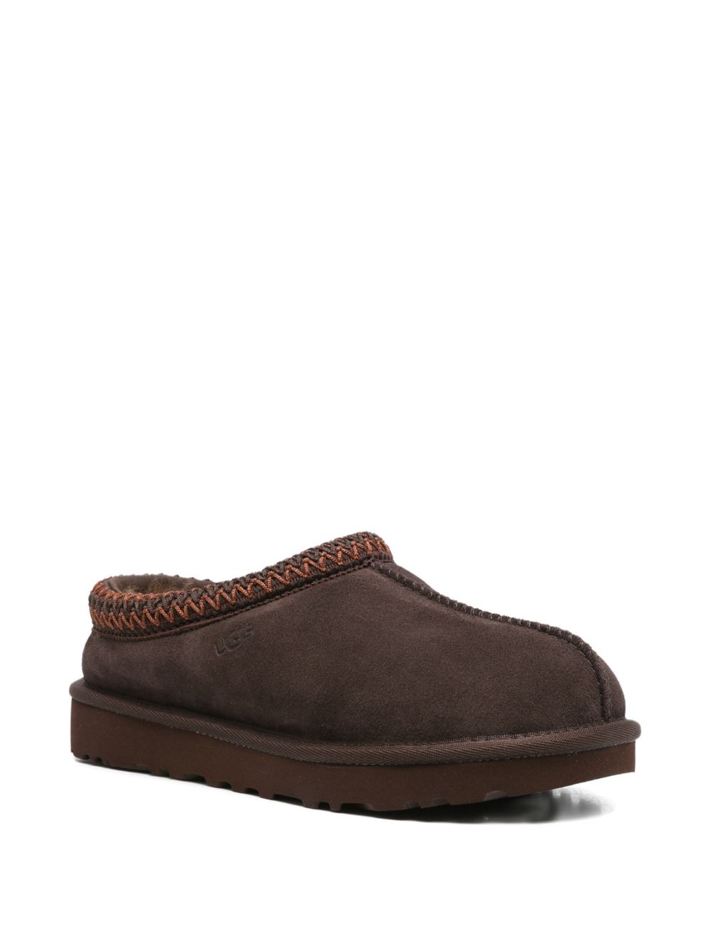 Ugg Australia Tasman II Suede and Shearling Slippers Brown