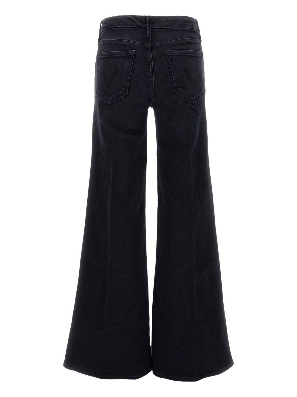 Mother Wide-Leg High Waist Denim Jeans Blue