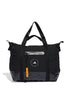Adidas By Stella McCartney ASMC Silk & Nylon Logo Shopper Bag Black