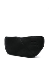 Adidas By Stella McCartney Bum Bag in Black Silk and Nylon with Logo Detail Black