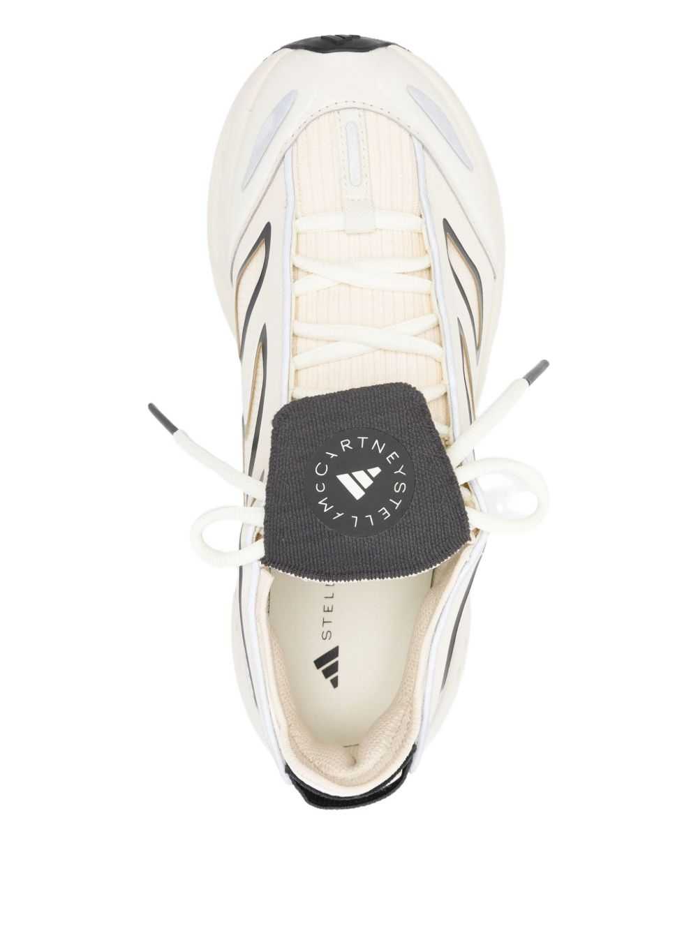 Adidas By Stella McCartney Adistar Platform Low-Top Flame Sneakers White
