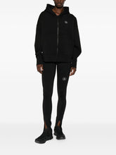 Adidas By Stella McCartney Hooded Zip-Up Scuba Sweatshirt Black Black