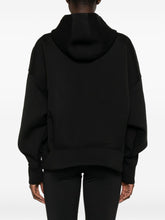 Adidas By Stella McCartney Hooded Zip-Up Scuba Sweatshirt Black Black