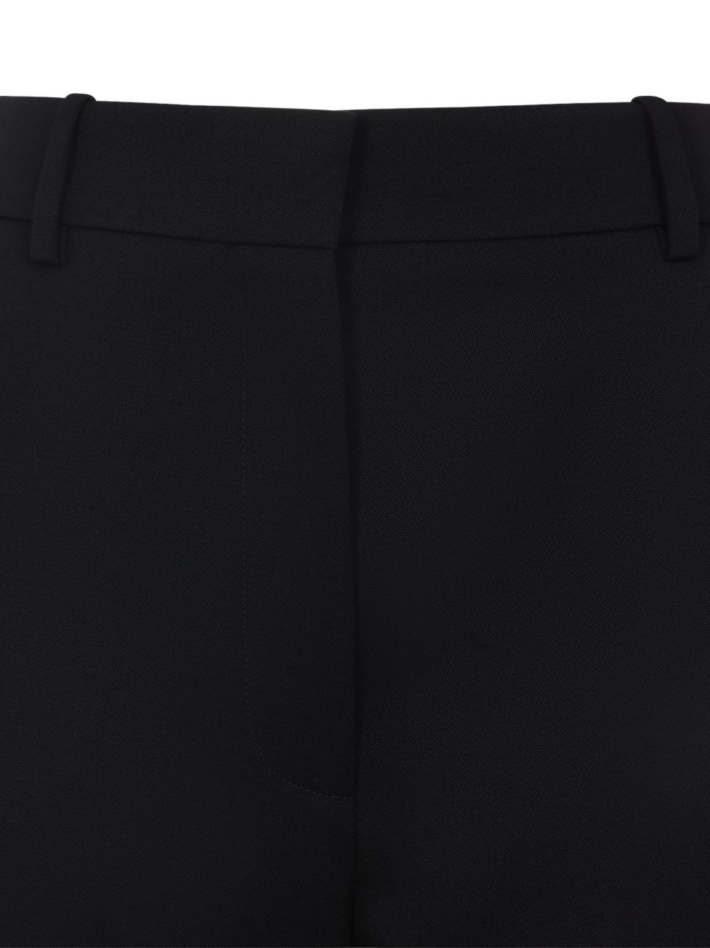 Givenchy High-Waisted Wool Tailored Trousers Black Black