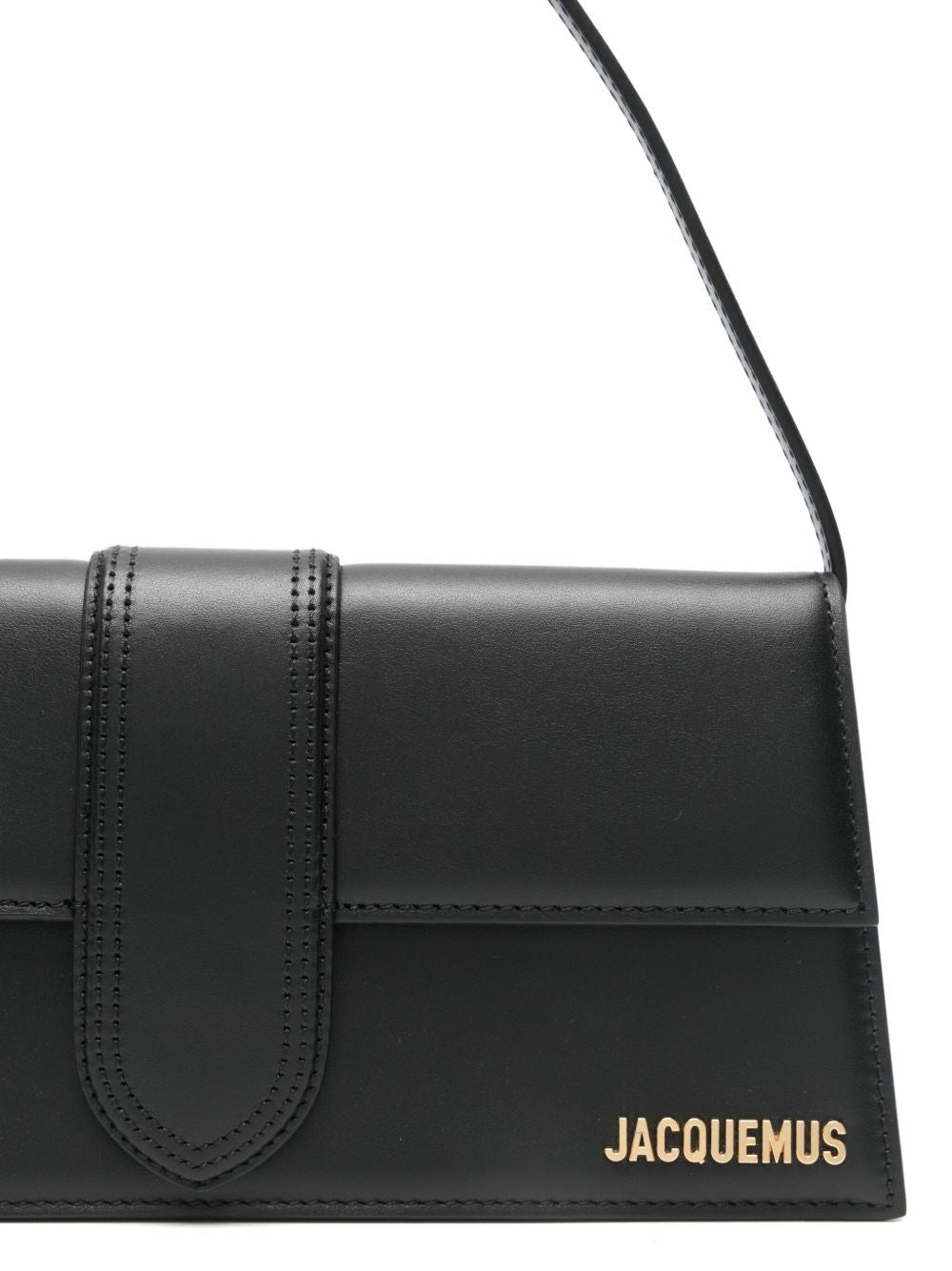 JACQUEMUS Le Bambino Long Shoulder Bag in Black