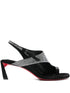 Christian Louboutin Viva Condora Strass crystal-embellished black sandals Black