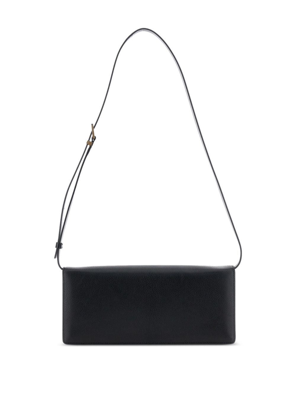 Tom Ford Leather Shoulder Bag Black