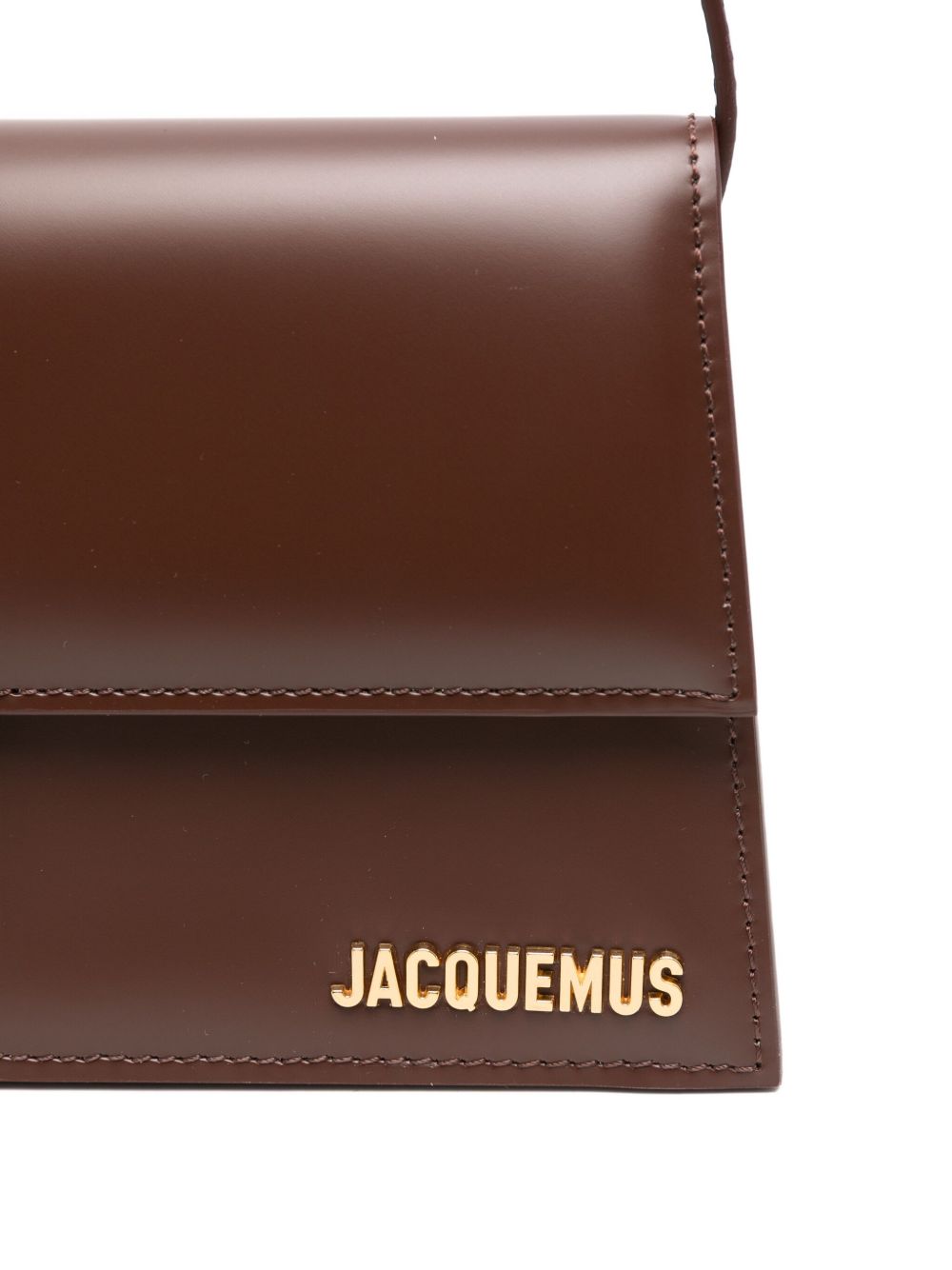 Jacquemus Le Bambino Long Chocolate Brown Shoulder Bag Brown