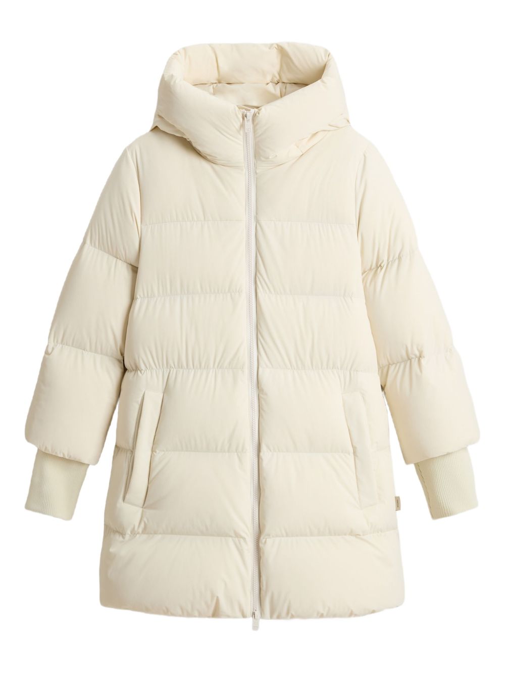 Woolrich Cloud Madison Quilted Down Jacket White