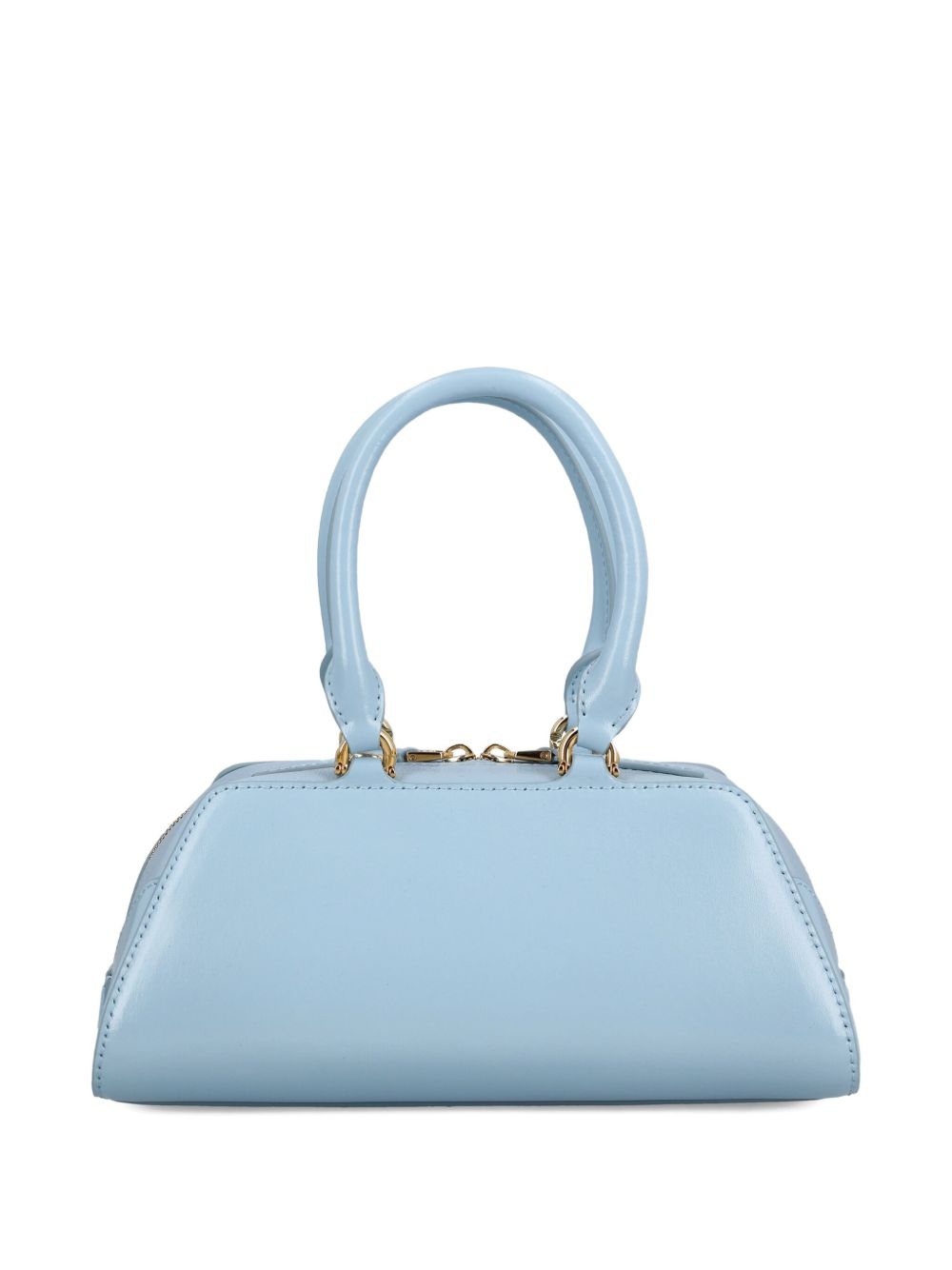 Givenchy Antigona East West Mini Leather Handbag Clear Blue