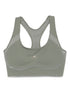Adidas By Stella McCartney Logo Gym Bra Green