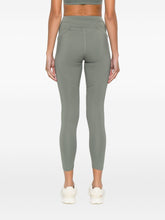 Adidas By Stella McCartney High-Rise Logo Leggings Green