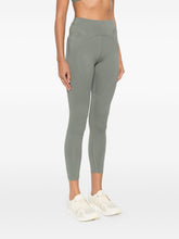 Adidas By Stella McCartney High-Rise Logo Leggings Green