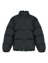 MM6 Maison Margiela Short Down Puffer Jacket in Black black