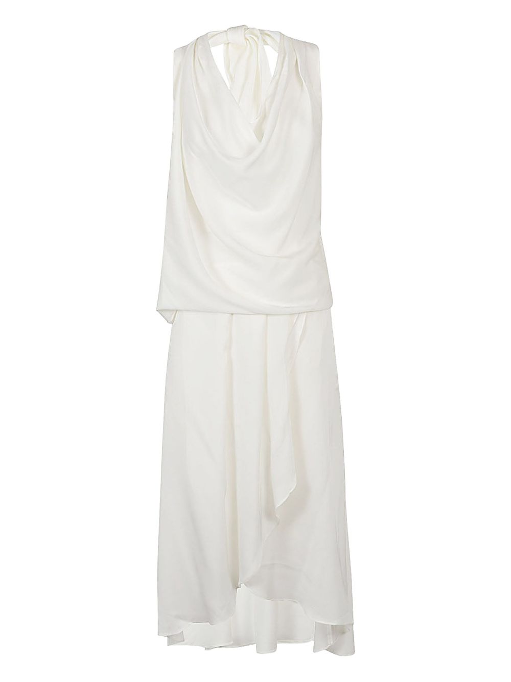 Silk95Five Worth Ave silk short dress WHITE