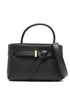Emporio Armani Small Knotted Top Handle Bag Black black
