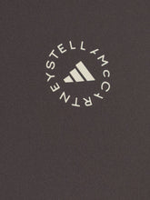 Adidas By Stella McCartney Taupe Grey Recycled Logo T-shirt Brown brown