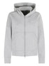 Adidas By Stella McCartney Grey Hooded Zip-Up Sweatshirt Grey