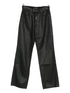 Seven Black Coated Denim Jeans with Five Pockets Black