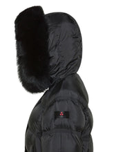 Peuterey Quilted Down Hooded Coat Black black