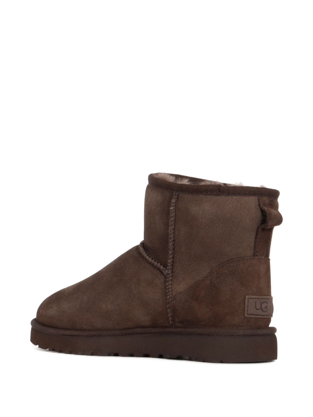 Ugg Australia Classic Mini II Shearling Suede Boots Brown