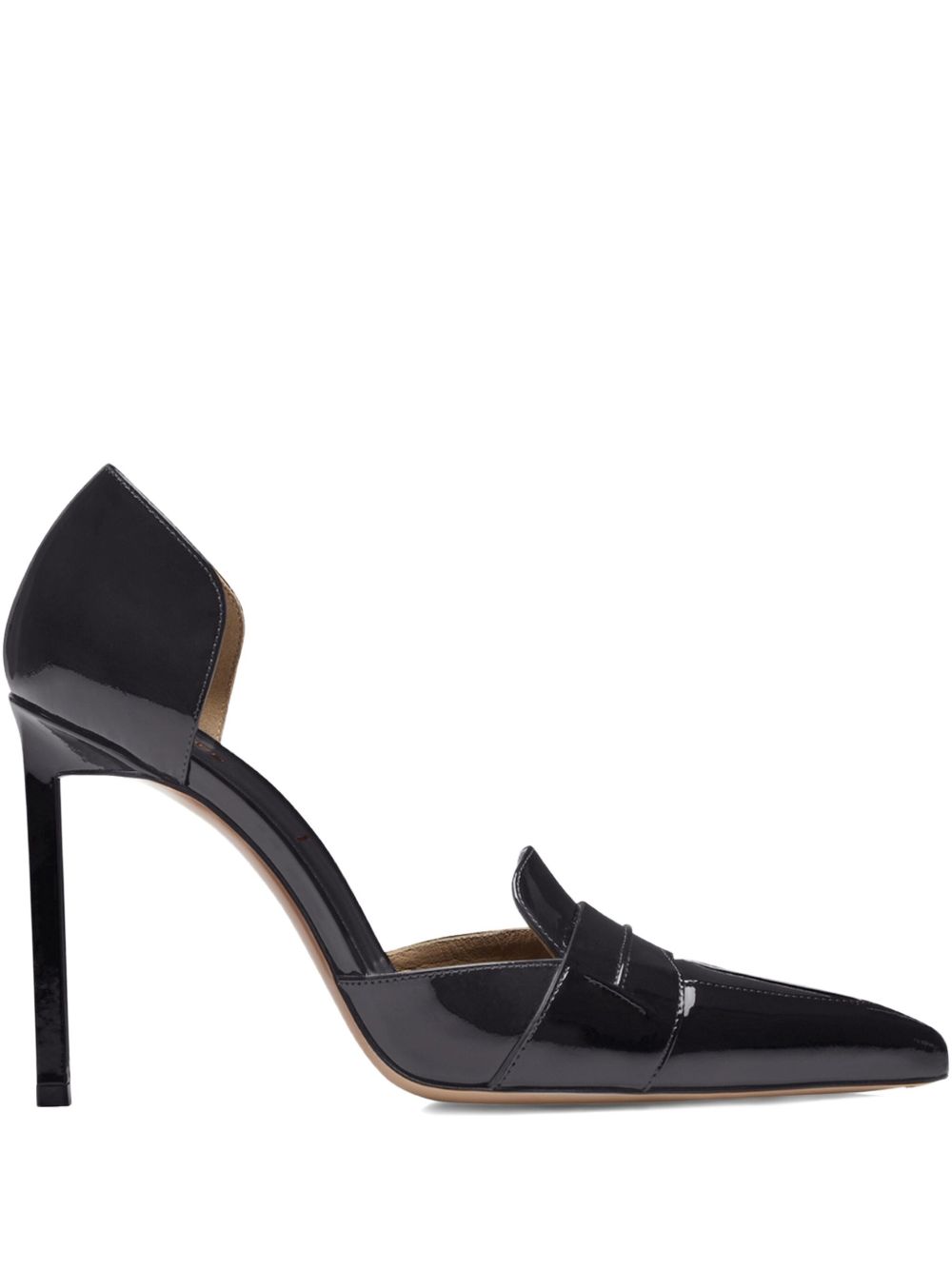 Tom Ford With Heel Black Patent Leather Pumps Black