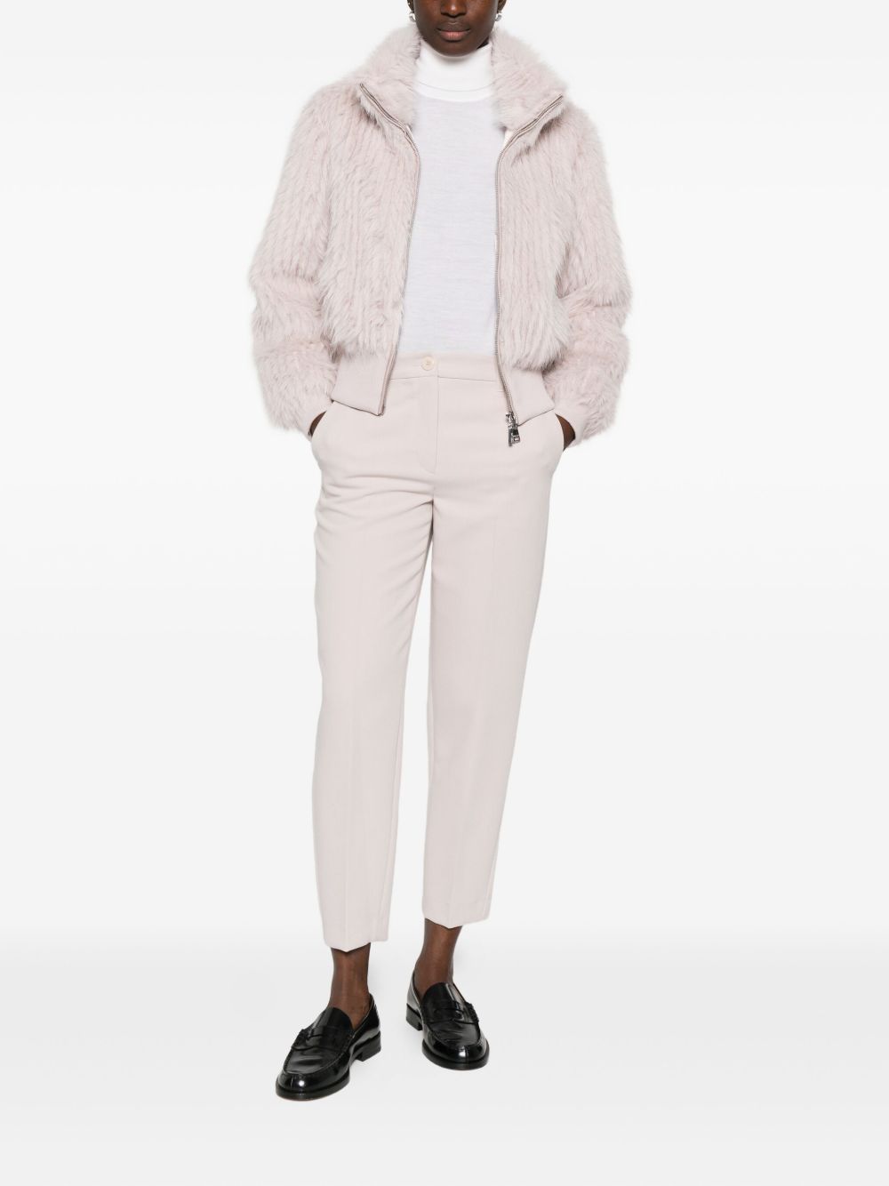 Forte Forte White Wool-Blend Knit Sweater White