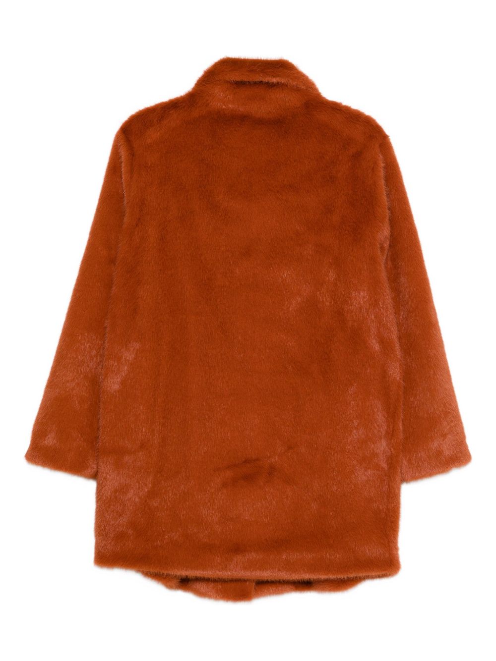 Paul Smith Single-Breasted Wool-Blend Coat Red