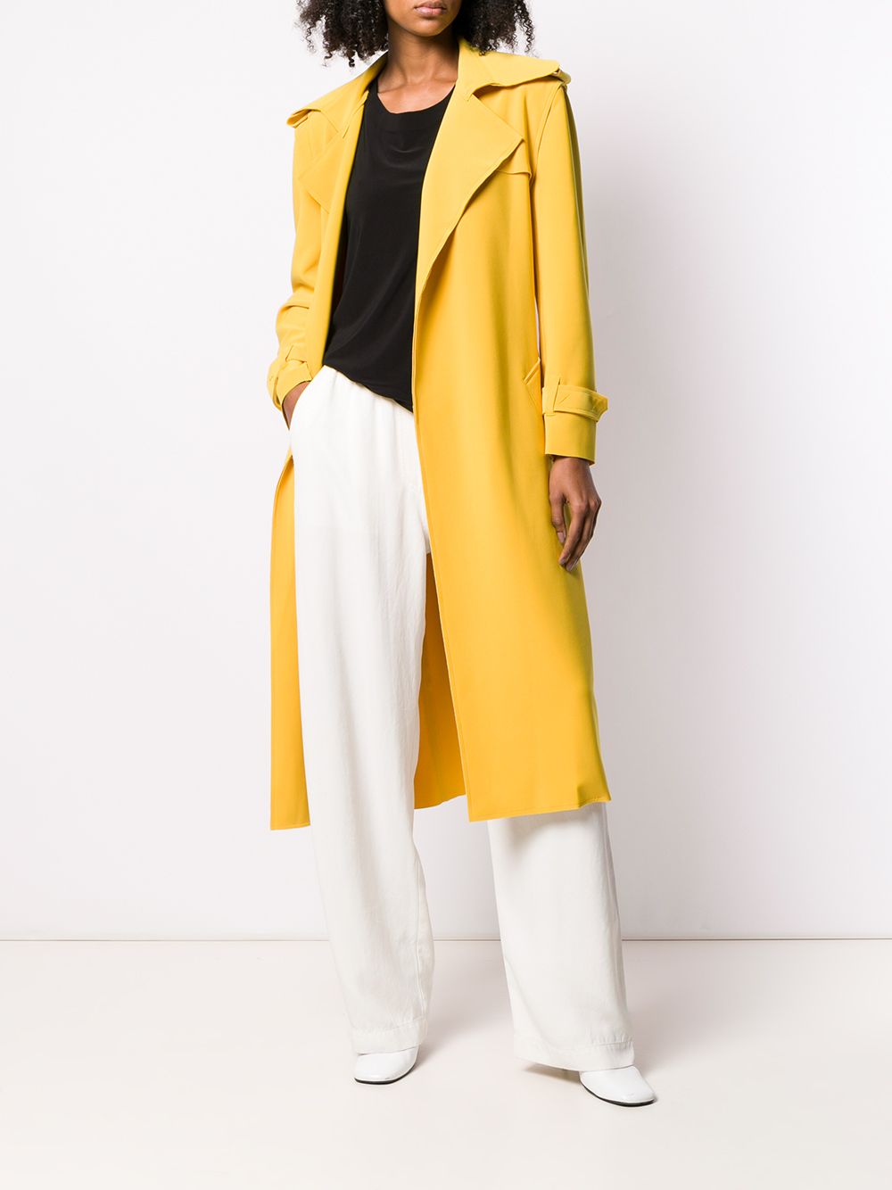 Norma Kamali Scoop Neck Black Cotton T-Shirt With Short Sleeves Black