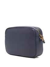 Emporio Armani Quilted Leather Clutch Bag Purple Purple