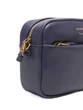 Emporio Armani Quilted Leather Clutch Bag Purple Purple