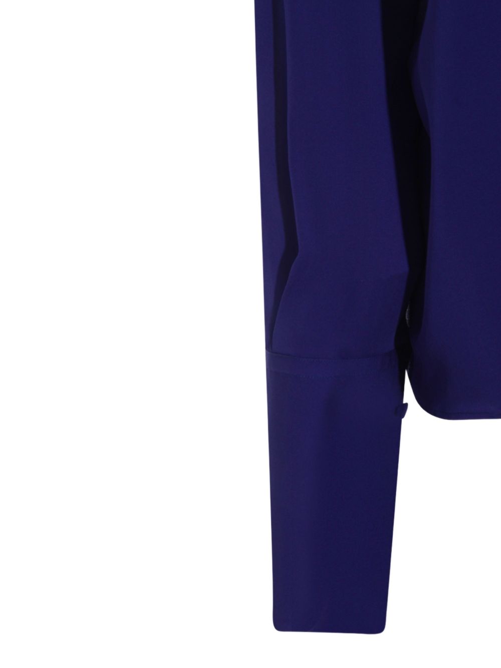 Tom Ford Silk and Nylon Blue Blouse Blue