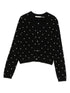 Alice + Olivia Wool Blend Black Sweater Black