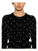 Alice + Olivia Wool Blend Black Sweater Black