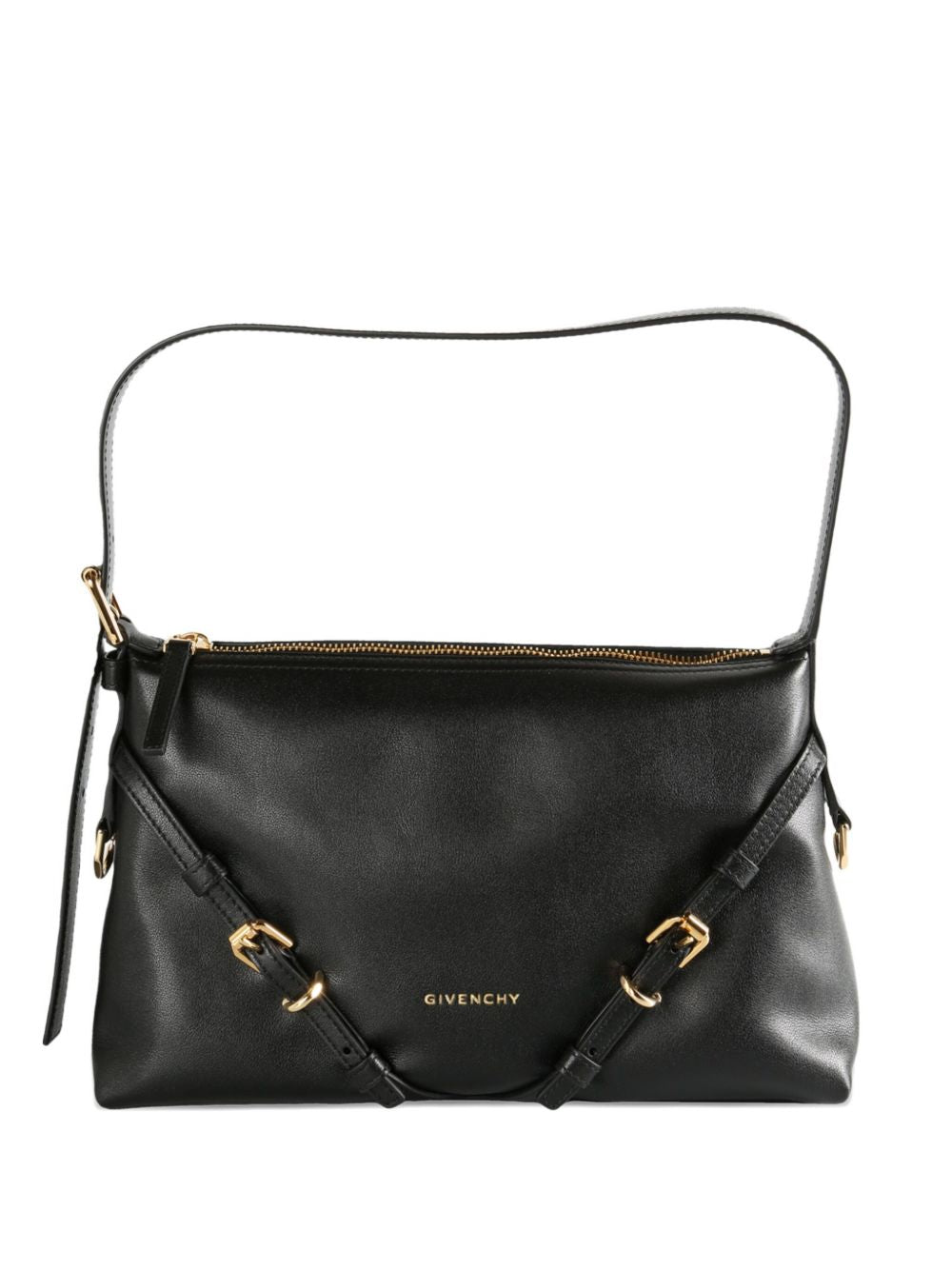 Givenchy VoYou Mini Calf Leather Shoulder Bag Black