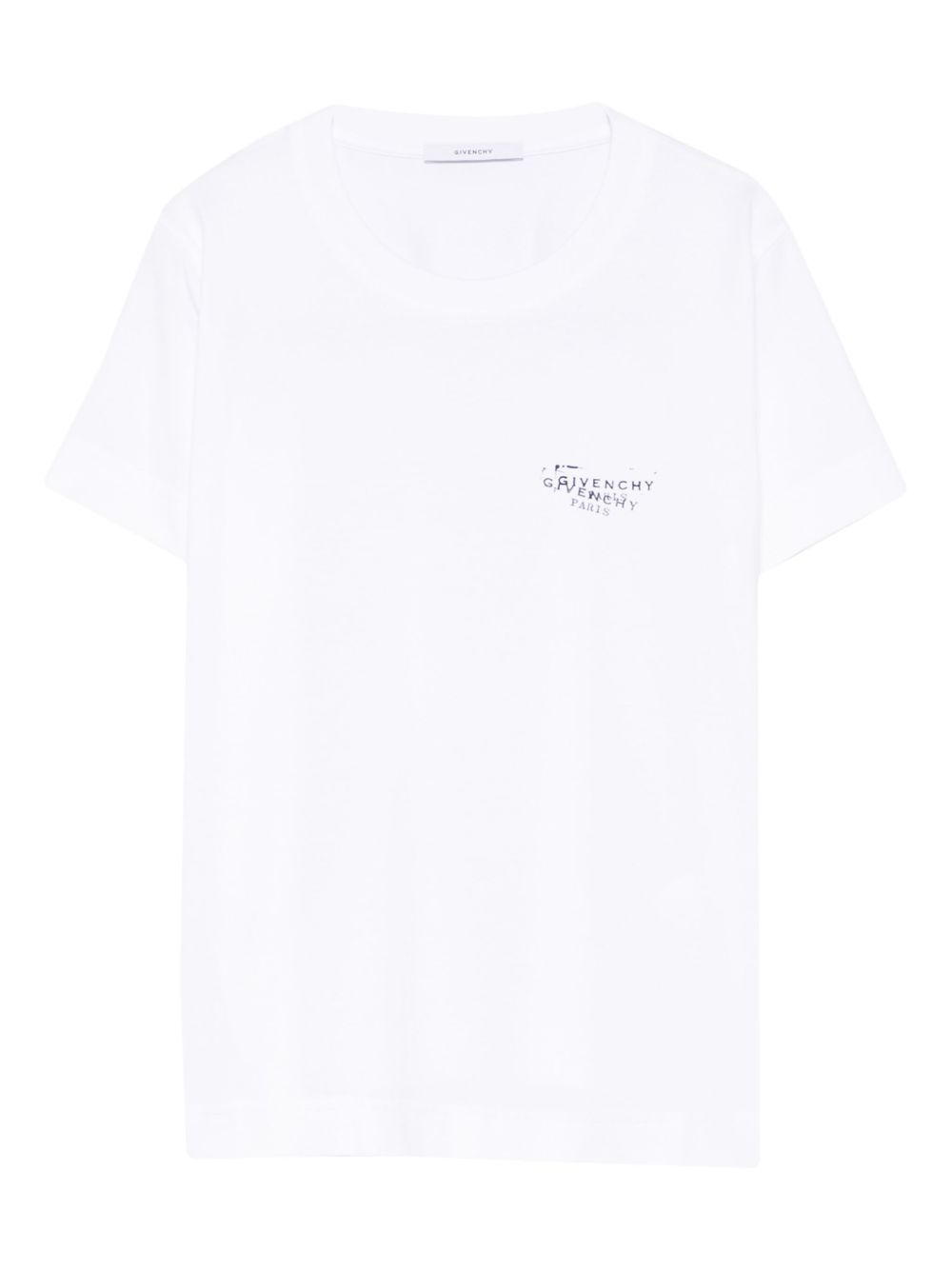 Givenchy Logo-Print Cotton T-Shirt White white