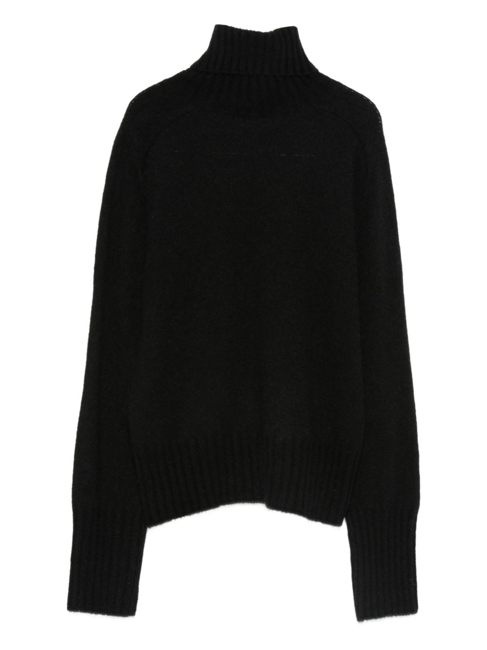 Peuterey High-Neck Wool Sweater Black