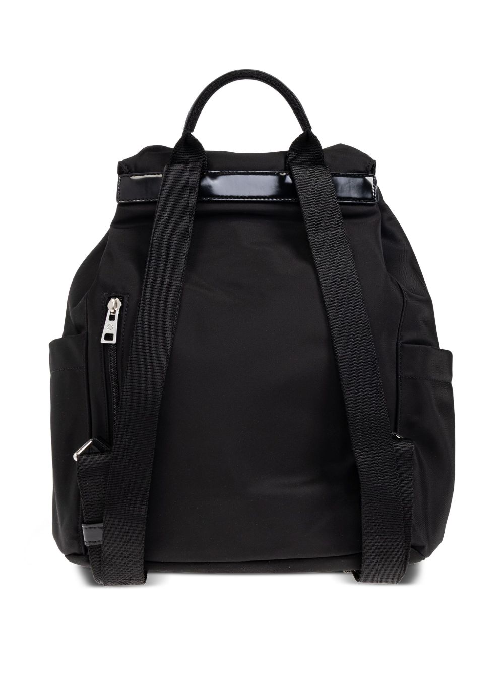 Tory Burch Virginia Foldover Nylon Backpack Black