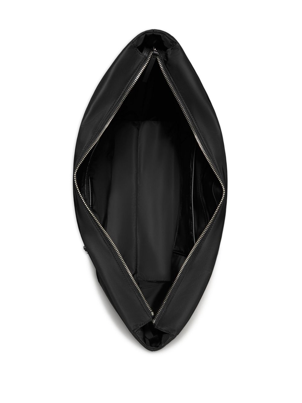 Tory Burch Ella Chain Nylon Shopper Tote Bag Black