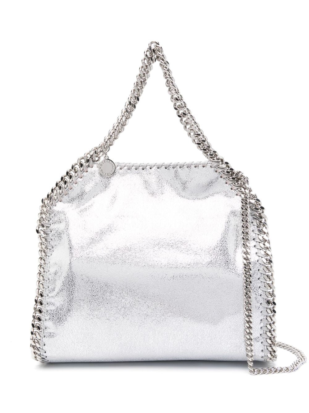 Stella McCartney Falabella Mini Tote Bag Silver