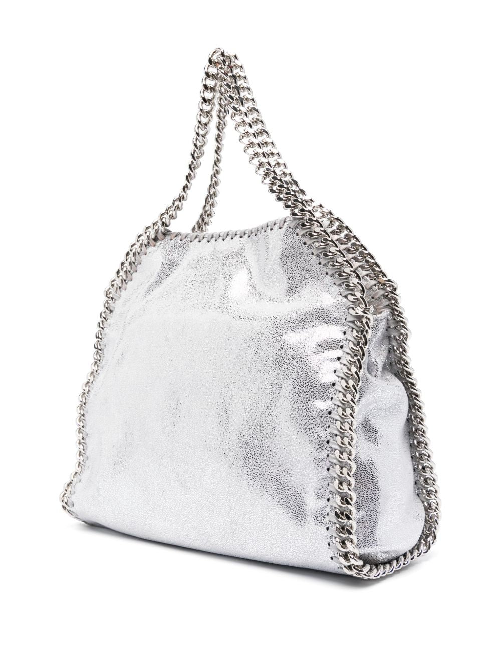 Stella McCartney Falabella Mini Tote Bag Silver