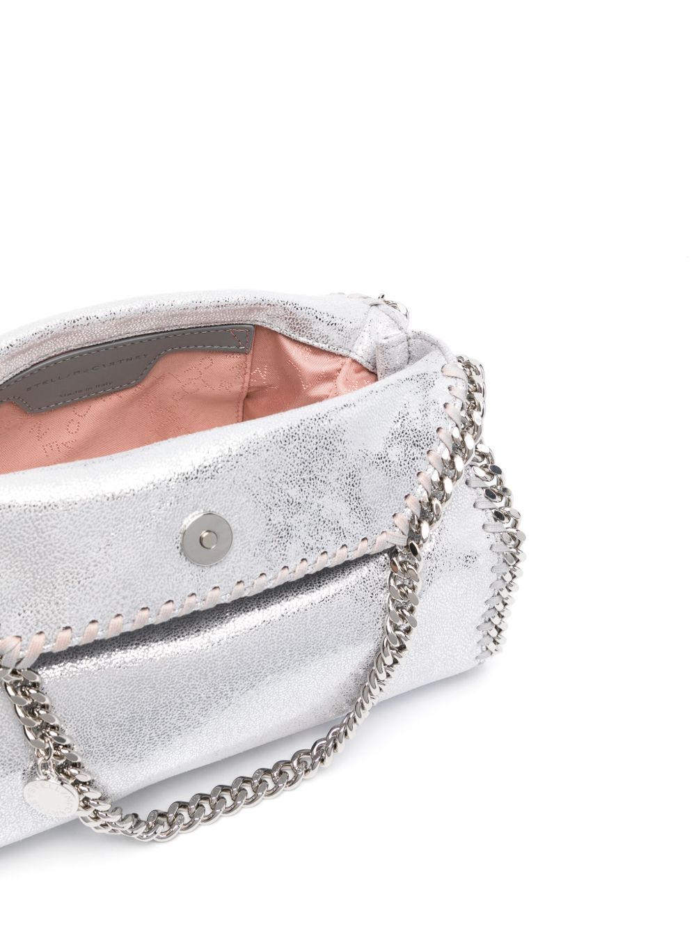 Stella McCartney Falabella Mini Tote Bag Silver